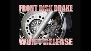 Sticky Front Disk Brake