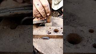 how to remove brass from lock #brass /#scrap #lock