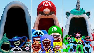 WHICH SEA EATER FAMILY (SONIC TAPES,  DEEP SEA, SMILING CRITTERS) IS THE STRONGEST in Garry's Mod!