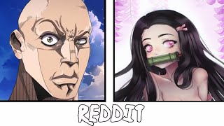 Anime VS Reddit  (The rock reaction meme) Part #121