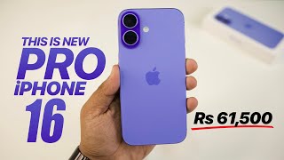 iPhone 16 Launch Day Unboxing & Review  - This is the Pro iPhone | Rs 61,500