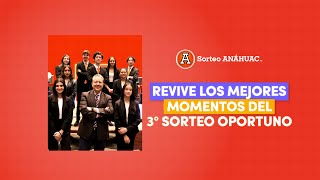 Te invitamos a revivir los mejores momentos del 3° Sorteo Oportuno.