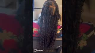 My 1st Time doing Knotless braids…Finally tried it