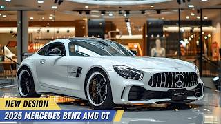 2025 Mercedes AMG GT Coupe - мощные характеристики с турбонаддувом двигателем и гибридом