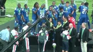 Nedbank Cup Final 2012 Trophy hand-over