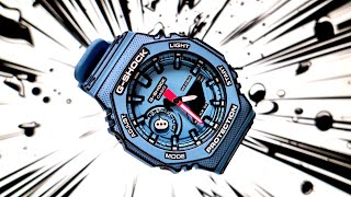 Casio G-Shock Manga Edition Light Blue review #manga #gshock #casio #japan