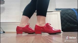 Sarah A. Bartholomew's Red Shiny Patent Leather Tap Shoes