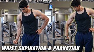 How to: Wrist Supination & Pronation | Prevent AND Fix Wrist/Elbow Pain