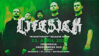 LIFESICK - 'MISANTHROPY' Release Show @ Ungdommens Hus Fredericia