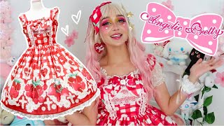 🎀 My 1st Angelic Pretty 🍒 Cherry Marguerite Dream Dress Showcase 🍒