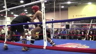 AFS Muay Thai Fight at Arnolds 2013