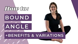 How to do bound angle pose | butterfly | cobblers in yoga