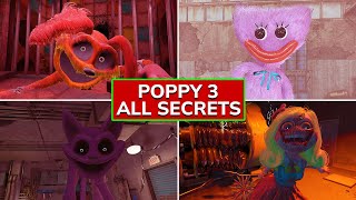 Poppy Playtime 3 All Secrets and Easter Eggs