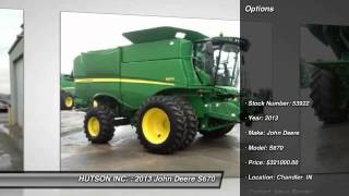 2013 John Deere S670, Chandler, IN 9011355