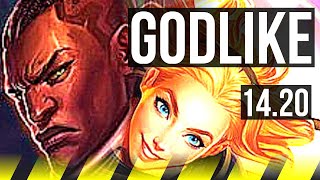 LUCIAN & Nami vs LUX & Zoe (ADC) | Godlike | EUW Master | 14.20