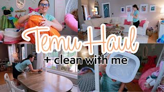 Temu Haul and Clean With Me