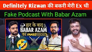 Reaction on Fake Podcast With Babar Azam | Babar Azam | T20 World Cup Spoof