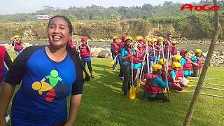 SD SPEAK FIRST PROGO RAFTING MAGELANG