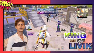 King Of Livik 1Vs4 Omg 🤯 || #jonathangaming #lollzzzgaming #reaperxt