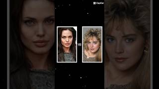 Angelina Jolie OR Sharon Stone??🎬🎭🎥#art #movie #actor #shortsfeed #viralvideo #cinema #feed #artist