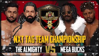 The Almighty vs The Mega Bucks | NXT UK Championship Special | WWE2K23