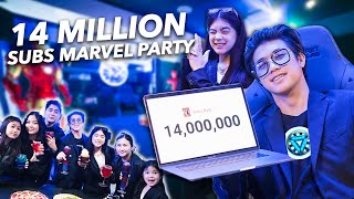 14 MILLION Subs Marvel Superhero PARTY!! (Solid!) | Ranz and Niana