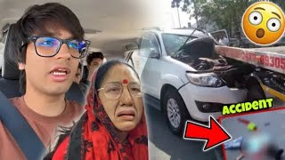 ACCIDENT HO GAYA || Khatarnak accident || Sourav Joshi vlogs ||