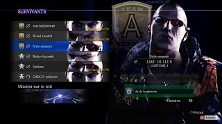 Resident Evil 6 PS4 - Survivors Lives Stream : Special Jake (CQC & Headshot)