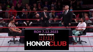 ROHCast #292 - ROH 7.12.2023 [Podgrzewanie emocji przed PPV]