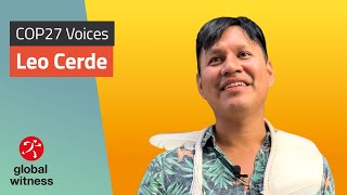 COP27 Voices: Leo Cerde #Shorts