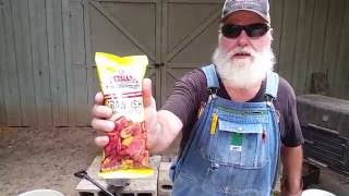 Cooking Crawfish on the "Bayou Boiler" Rocket Cook Stove