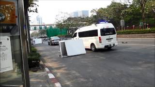 Bangkok Shut Down protest block areas 2013