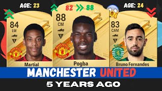 MANCHESTER UNITED 5 YEARS AGO!🔥| EA FC 24 - FIFA 19 MANCHESTER UNITED! 😱 ft. Rashford, Antony, Pogba