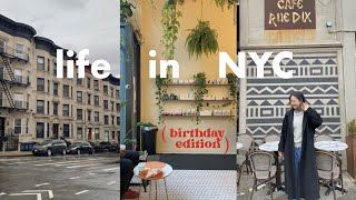 NYC VLOG: week in my life | celebrating March birthdays + a sad update about work 😞