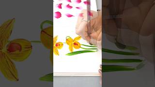 Unleash Your Creativity with this Mind-Blowing Yellow Flower Painting Technique