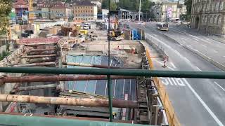 Stuttgart 21 neuer U-Bahn Tunnel vom Hauptbahnhof (HBF) zur Staatsgallerie 11.10.2021