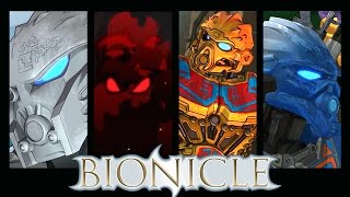 Bionicle 2016 - All Netflix Trailers (Journey To One Netflix Bionicle Show)