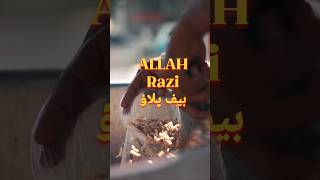 ALLAH RAZI BEEF PULAO #hassaanibrahim #biryani #streetfood #shorts #foodshorts #food