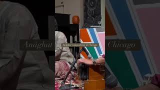 Few Anāghat Compositions of Ustad Amir Hussain Khan Sahab performed by Ishaan Ghosh Ji #shorts