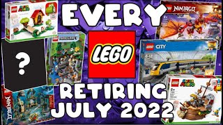 Every LEGO Set Retiring in JULY 2022 / LEGO Retiring 2022 / LEGO Investing 2022