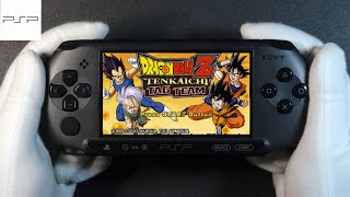 Dragon Ball Z: Tenkaichi Tag Team Sony PlayStation Portable PSP Handheld Gameplay