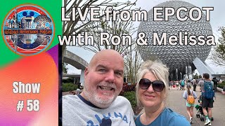 Ron Calls in LIVE from EPCOT! @wdwreflectionspodcast  #waltdisneyworld #epcot