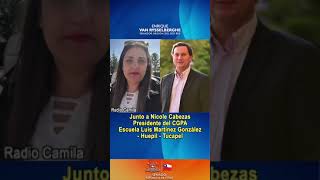 En Radio Camila con Nicole Cabezas, Presidente CGPA Escuela Luis Martínez González - Huepil -Tucapel