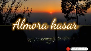 Kasar devi almora Sunset and City lights beautiful timelapse video ❤️