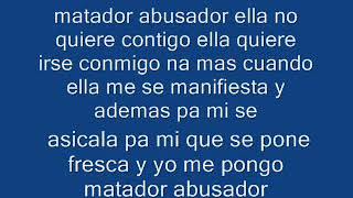 Jory ft Ñengo flow - Matador (letra)