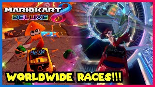 Inkling Girl and Pauline - Mario Kart 8 Deluxe WORLDWIDE RACES Part 26