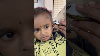 Hair Cutting ￼                               #video #cutebaby #ytshorts #cute #shorts #reels