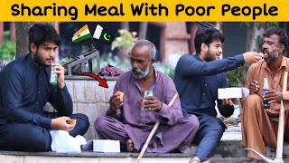 Indian Guest Sharing Meal With Poor People | @SocialTvPranks