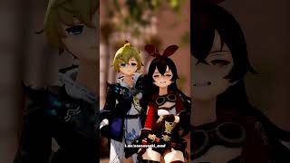 ||mmd x Genshin Impact|| Violin |Amber||Mika|