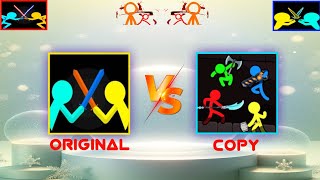 SUPREME DUELIST STICKMAN 🇷🇺 🇨🇦 ORIGINAL VS COPY 🇻🇳 #stickman #animation #gaming ‎@alanbecker #fun